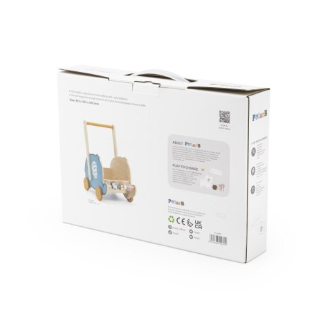 VIGA PolarB Drewniany Wózek 2w1 Chodzik Pchacz Słonik Viga Toys VIGA PolarB Drewniany Wózek 2w1 Chodzik Pchacz Słonik Viga Toys