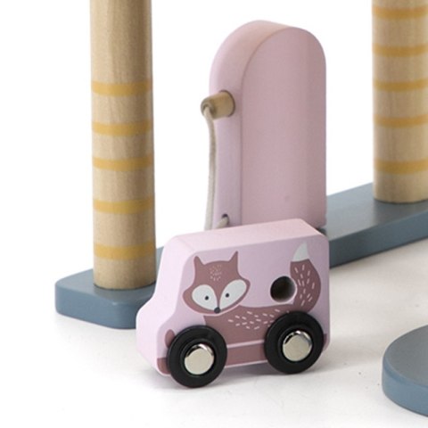 VIGA PolarB Parking Garaż z Helikopterem i samochodzikami Viga Toys VIGA PolarB Parking Garaż z Helikopterem i samochodzikami Viga Toys