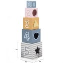 VIGA PolarB Piramidka Układanka edukacyjna Sorter Kostki Klocki Viga Toys