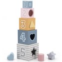 VIGA PolarB Piramidka Układanka edukacyjna Sorter Kostki Klocki Viga Toys