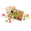 VIGA Przybijanka Drewniana Farma Tablica Korkowa Montessori Viga Toys VIGA Przybijanka Drewniana Farma Tablica Korkowa Montessori Viga Toys