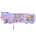 VIGA Tablica Sensoryczna Manipulacyjna Hipopotam Certyfikat FSC Montessori Viga Toys VIGA Tablica Sensoryczna Manipulacyjna Hipopotam Certyfikat FSC Montessori Viga Toys