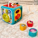 WOOPIE BABY Interaktywna Kostka Sensoryczna Edukacyjna Montessori Sorter 6w1 Woopie Baby