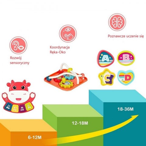 WOOPIE BABY Interaktywna Kostka Sensoryczna Edukacyjna Montessori Sorter 6w1 Woopie Baby WOOPIE BABY Interaktywna Kostka Sensoryczna Edukacyjna Montessori Sorter 6w1 Woopie Baby