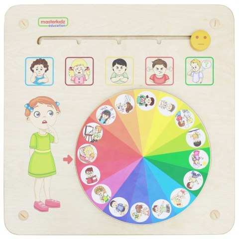MASTERKIDZ Tablica Edukacyjna Nauka Emocji Zarządzanie Emocjami Montessori Masterkidz MASTERKIDZ Tablica Edukacyjna Nauka Emocji Zarządzanie Emocjami Montessori Masterkidz