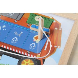 MASTERKIDZ Tablica Edukacyjna Segregacja Odpadów Montessori Masterkidz