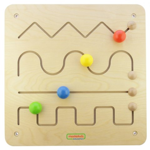 MASTERKIDZ Tablica Przesuwna Mała Motoryka Montessori Masterkidz MASTERKIDZ Tablica Przesuwna Mała Motoryka Montessori Masterkidz