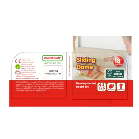 MASTERKIDZ Tablica edukacyjna Gra Przesuwna Labirynt Montessori Masterkidz MASTERKIDZ Tablica edukacyjna Gra Przesuwna Labirynt Montessori Masterkidz