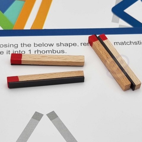 TOOKY TOY Drewniana Układanka Montessori Gra Logiczna Łamigłówki Zapałki Magnetyczne dla Dzieci 58 el. Tooky Toy TOOKY TOY Drewniana Układanka Montessori Gra Logiczna Łamigłówki Zapałki Magnetyczne dla Dzieci 58 el. Tooky Toy