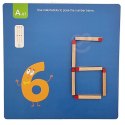 TOOKY TOY Drewniana Układanka Montessori Gra Logiczna Łamigłówki Zapałki Magnetyczne dla Dzieci 58 el. Tooky Toy TOOKY TOY Drewniana Układanka Montessori Gra Logiczna Łamigłówki Zapałki Magnetyczne dla Dzieci 58 el. Tooky Toy