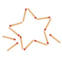 TOOKY TOY Drewniana Układanka Montessori Gra Logiczna Łamigłówki Zapałki Magnetyczne dla Dzieci 58 el. Tooky Toy TOOKY TOY Drewniana Układanka Montessori Gra Logiczna Łamigłówki Zapałki Magnetyczne dla Dzieci 58 el. Tooky Toy