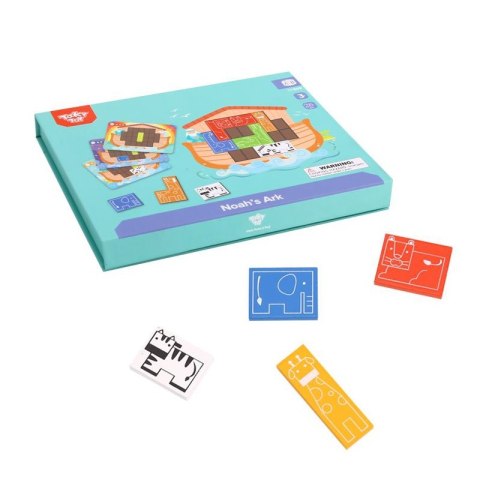 TOOKY TOY Układanka Magnetyczna Montessori Logiczna Puzzle Tetris Arka Noego 26 el. Tooky Toy TOOKY TOY Układanka Magnetyczna Montessori Logiczna Puzzle Tetris Arka Noego 26 el. Tooky Toy