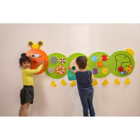 VIGA Drewniana Tablica Gąsienica Certyfikat FSC Montessori Viga Toys VIGA Drewniana Tablica Gąsienica Certyfikat FSC Montessori Viga Toys