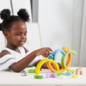 VIGA Drewniana Tęcza Układanka Klocki Kreatywne Montessori Viga Toys VIGA Drewniana Tęcza Układanka Klocki Kreatywne Montessori Viga Toys