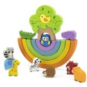 VIGA Drewniana Tęcza Układanka Klocki Kreatywne Montessori Viga Toys VIGA Drewniana Tęcza Układanka Klocki Kreatywne Montessori Viga Toys