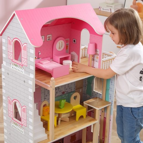 VIGA Duży Drewniany Domek dla Lalek Viga Toys VIGA Duży Drewniany Domek dla Lalek Viga Toys