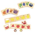 VIGA Gra Edukacyjna Drewniana Układanka Sortuj Dopasuj Kolory i Kształty 38 el. Montessori Viga Toys VIGA Gra Edukacyjna Drewniana Układanka Sortuj Dopasuj Kolory i Kształty 38 el. Montessori Viga Toys