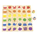 VIGA Gra Edukacyjna Drewniana Układanka Sortuj Dopasuj Kolory i Kształty 38 el. Montessori Viga Toys VIGA Gra Edukacyjna Drewniana Układanka Sortuj Dopasuj Kolory i Kształty 38 el. Montessori Viga Toys