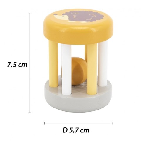 VIGA PolarB Drewniana Grzechotka Ze Zwierzątkiem Viga Toys VIGA PolarB Drewniana Grzechotka Ze Zwierzątkiem Viga Toys