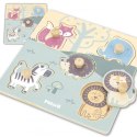 VIGA PolarB Drewniane Puzzle Zwierzęta z Pinezkami Viga Toys VIGA PolarB Drewniane Puzzle Zwierzęta z Pinezkami Viga Toys