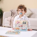 VIGA PolarB Drewniane Puzzle Zwierzęta z Pinezkami Viga Toys VIGA PolarB Drewniane Puzzle Zwierzęta z Pinezkami Viga Toys