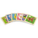 VIGA Poręczne Drewniane Puzzle Kaczuszka Viga Toys