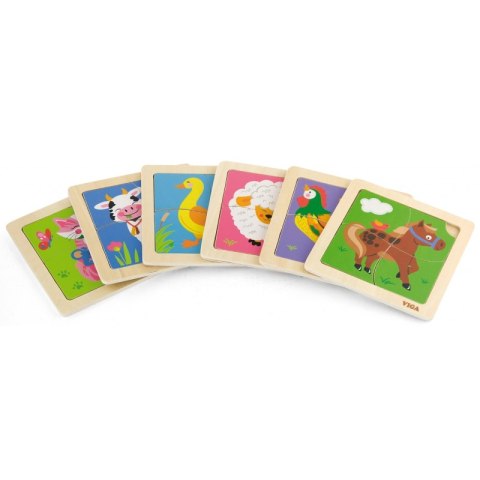 VIGA Poręczne Drewniane Puzzle Żyrafa Viga Toys VIGA Poręczne Drewniane Puzzle Żyrafa Viga Toys