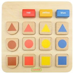 MASTERKIDZ Tablica Edukacyjna Sorter Kształty i Kolory Masterkidz