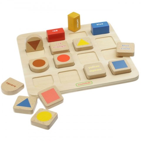 MASTERKIDZ Tablica Edukacyjna Sorter Kształty i Kolory Masterkidz MASTERKIDZ Tablica Edukacyjna Sorter Kształty i Kolory Masterkidz
