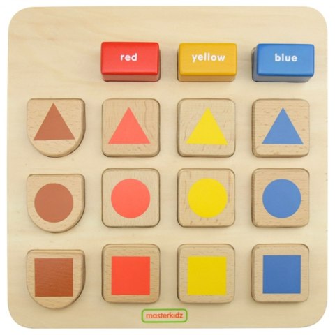 MASTERKIDZ Tablica Edukacyjna Sorter Kształty i Kolory Masterkidz MASTERKIDZ Tablica Edukacyjna Sorter Kształty i Kolory Masterkidz