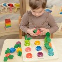 MASTERKIDZ Tablica Edukacyjna Warzywa Nauka Liczb i Kolorów Montessori Masterkidz