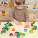 MASTERKIDZ Tablica Edukacyjna Warzywa Nauka Liczb i Kolorów Montessori Masterkidz