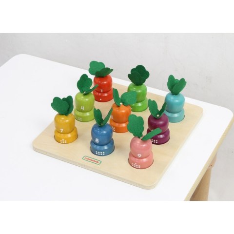 MASTERKIDZ Tablica Edukacyjna Warzywa Nauka Liczb i Kolorów Montessori Masterkidz MASTERKIDZ Tablica Edukacyjna Warzywa Nauka Liczb i Kolorów Montessori Masterkidz