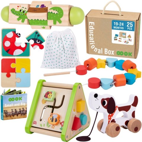TOOKY TOY Box Pudełko XXL Montessori Edukacyjne 6w1 Sensoryczne 19-24 Mies Tooky Toy TOOKY TOY Box Pudełko XXL Montessori Edukacyjne 6w1 Sensoryczne 19-24 Mies Tooky Toy