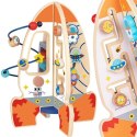 Tooky Toy Duża Drewniana Zabawka Edukacyjna Wielofunkcyjna Rakieta Tooky Toy Tooky Toy Duża Drewniana Zabawka Edukacyjna Wielofunkcyjna Rakieta Tooky Toy