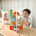 Tooky Toy Duża Drewniana Zabawka Edukacyjna Wielofunkcyjna Rakieta Tooky Toy Tooky Toy Duża Drewniana Zabawka Edukacyjna Wielofunkcyjna Rakieta Tooky Toy