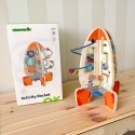 Tooky Toy Duża Drewniana Zabawka Edukacyjna Wielofunkcyjna Rakieta Tooky Toy Tooky Toy Duża Drewniana Zabawka Edukacyjna Wielofunkcyjna Rakieta Tooky Toy