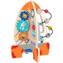 Tooky Toy Duża Drewniana Zabawka Edukacyjna Wielofunkcyjna Rakieta Tooky Toy Tooky Toy Duża Drewniana Zabawka Edukacyjna Wielofunkcyjna Rakieta Tooky Toy