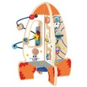 Tooky Toy Duża Drewniana Zabawka Edukacyjna Wielofunkcyjna Rakieta Tooky Toy Tooky Toy Duża Drewniana Zabawka Edukacyjna Wielofunkcyjna Rakieta Tooky Toy
