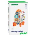 Tooky Toy Duża Drewniana Zabawka Edukacyjna Wielofunkcyjna Rakieta Tooky Toy Tooky Toy Duża Drewniana Zabawka Edukacyjna Wielofunkcyjna Rakieta Tooky Toy