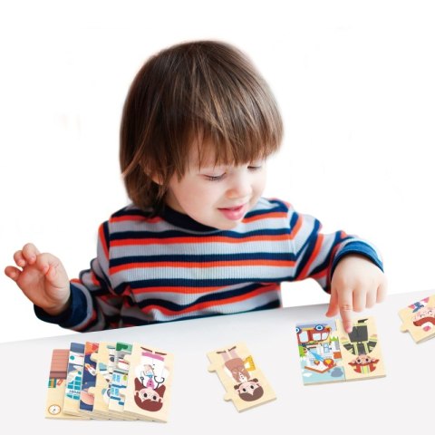 VIGA Drewniane Puzzle Układanka Dopasowanie Zawodów Viga Toys VIGA Drewniane Puzzle Układanka Dopasowanie Zawodów Viga Toys