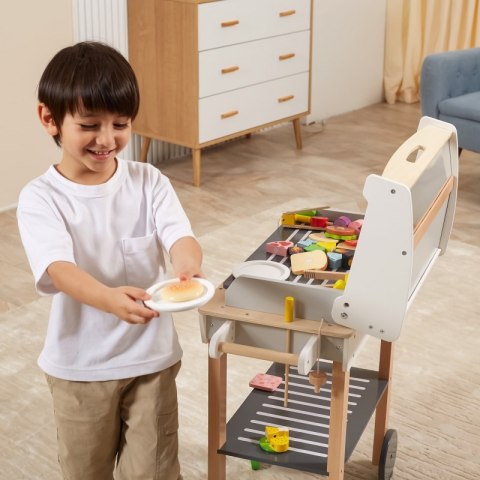 VIGA Duży Drewniany Grill dla Dzieci + 47 Akcesoriów Viga Toys VIGA Duży Drewniany Grill dla Dzieci + 47 Akcesoriów Viga Toys
