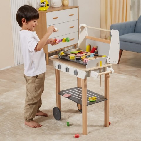 VIGA Duży Drewniany Grill dla Dzieci + 47 Akcesoriów Viga Toys VIGA Duży Drewniany Grill dla Dzieci + 47 Akcesoriów Viga Toys