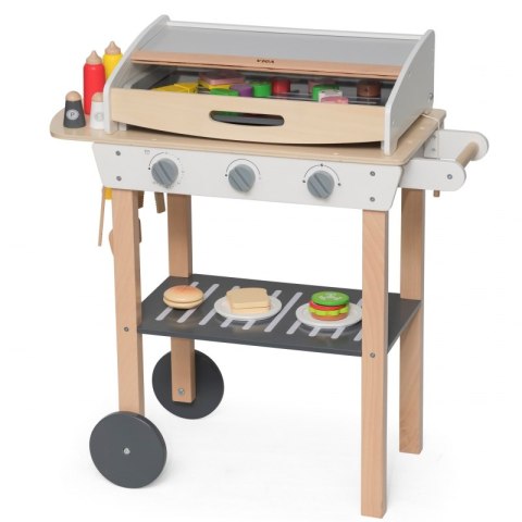 VIGA Duży Drewniany Grill dla Dzieci + 47 Akcesoriów Viga Toys VIGA Duży Drewniany Grill dla Dzieci + 47 Akcesoriów Viga Toys