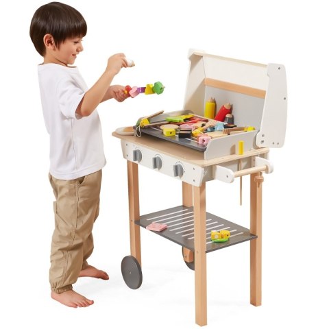 VIGA Duży Drewniany Grill dla Dzieci + 47 Akcesoriów Viga Toys VIGA Duży Drewniany Grill dla Dzieci + 47 Akcesoriów Viga Toys
