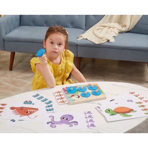 VIGA Gra Porównaj Znajdź Różnice Zwierzęta Morskie Viga Toys VIGA Gra Porównaj Znajdź Różnice Zwierzęta Morskie Viga Toys