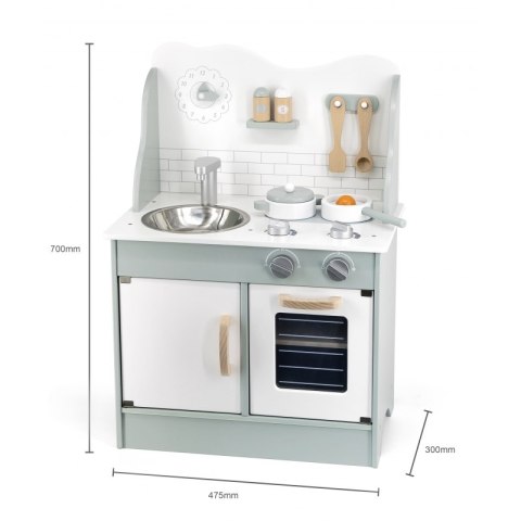 VIGA PolarB Drewniana Kuchnia z Akcesoriami Eco Green Viga Toys VIGA PolarB Drewniana Kuchnia z Akcesoriami Eco Green Viga Toys