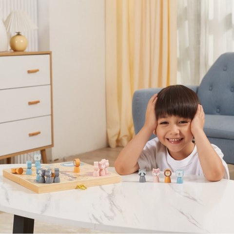 VIGA PolarB Drewniana gra Ludo Chińczyk Viga Toys VIGA PolarB Drewniana gra Ludo Chińczyk Viga Toys
