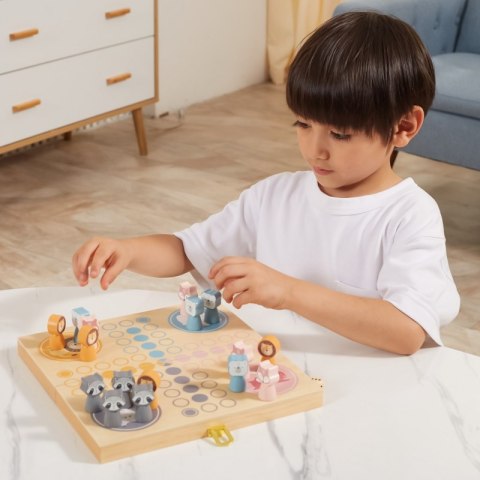VIGA PolarB Drewniana gra Ludo Chińczyk Viga Toys VIGA PolarB Drewniana gra Ludo Chińczyk Viga Toys