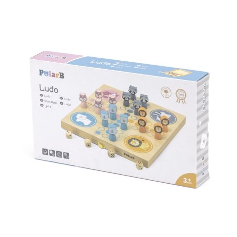 VIGA PolarB Drewniana gra Ludo Chińczyk Viga Toys VIGA PolarB Drewniana gra Ludo Chińczyk Viga Toys